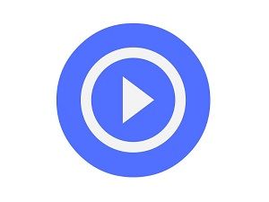 Video streaming play button icon