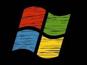 Hand-drawn Windows logo